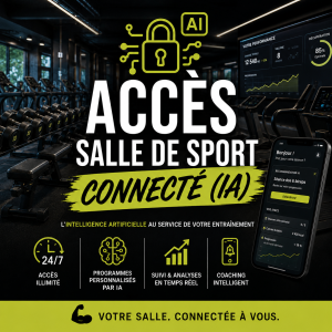 acces salle sport IA